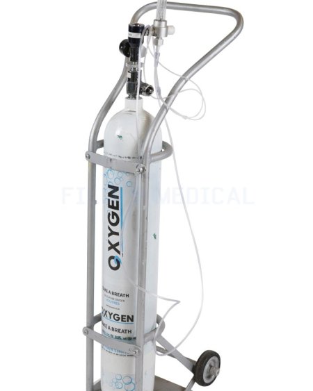 Large Oxygen Tank With Stand 